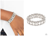 Metro Magnetism - Silver Bracelet
