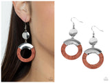 ENTRADA at Your Own Risk - Brown Earring