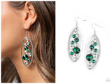Rock Candy Bubbly - Green Earring