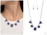Posh Party Avenue - Blue Necklace
