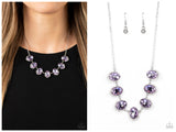 Unleash Your Sparkle - Purple Necklace