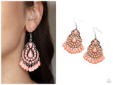 Persian Posh - Orange Earring