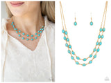 Sahara Safari - Blue Necklace