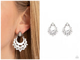 Earthy Zeal - White Post Earring