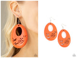 Home TWEET Home - Orange Earring
