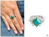 Mind-Blowing Brilliance - Green Ring