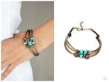 Road Trip Rebel - Brass Bracelet