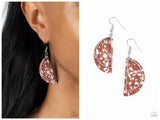 Flashdance Fashionista - Brown Earring