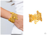 Butterfly Breeze - Yellow Bracelet