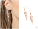 Highly Flammable - Copper Earring