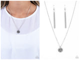 Stamped Sentiment - Silver Necklace