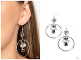 Geometric Glam - Silver Earring