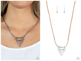 Tulum Totem - Brown Necklace
