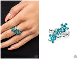 Posh Petals - Blue Ring