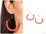 Loudly Layered - Red Earring