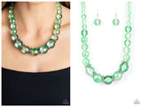 Marina Mirage - Green Necklace