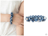 Upcycled Upscale - Blue Bracelet