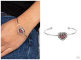 Stunning Soulmates - Red Bracelet