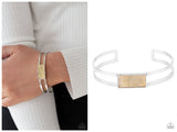 Remarkably Cute and Resolute - Yellow Bracelet