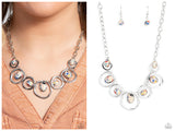 Marble Medley - Yellow Necklace