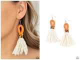 The Dustup - Orange Earring