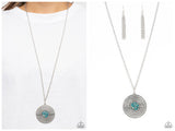 Targeted Tranquility - Blue Necklace