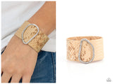 HISS-tory In The Making - Brown Bracelet