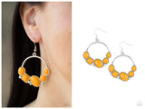 Beautifully Bubblicious - Orange Earring