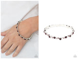 Twinkly Trendsetter - Purple Bracelet