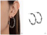 Eco Express - Silver Hoop Earring