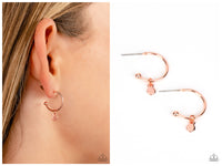 Modern Model - Copper Hoop Earring