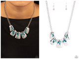Jubilee Jingle - Blue Necklace