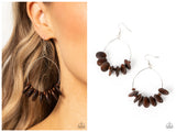 Surf Camp - Brown Earring