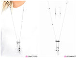 Skipping Stones - Black Necklace