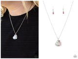 Happily Heartwarming - Pink Necklace