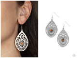 Modern Mural - Brown Earring