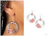 Dreamy Dewdrops - Orange Earring