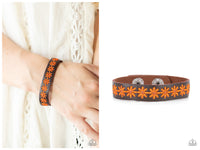 Wildflower Wayfarer - Orange Bracelet