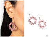 Champagne Bubbles - Pink Earring