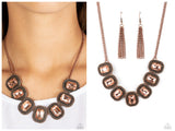 Iced Iron - Copper Necklace