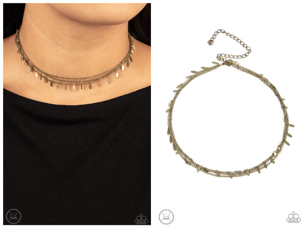 Monochromatic Magic - Brass Choker