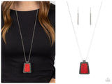 Private Plateau - Red Necklace