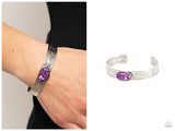 Gobi Glyphs - Purple Bracelet