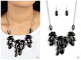 Date Night Nouveau - Black Necklace