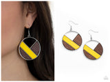 Dont Be MODest - Yellow Earring