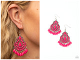 Persian Posh - Pink Earring