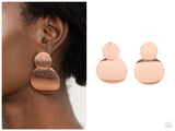 Here Today, GONG Tomorrow - Copper Post Earring