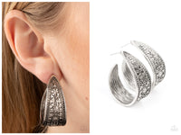 Marketplace Mixer - Silver Hoop Earring