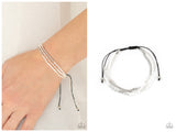 BEAD Me Up, Scotty! - White Bracelet