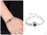 Focused and Fabulous - Green Bracelet